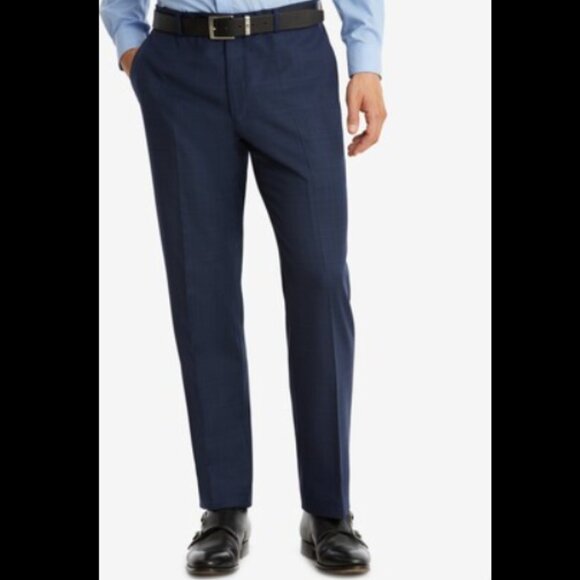 Brand New Tommy Hilfiger Men's Navy Dress Pants Trousers - Picture 10 of 10